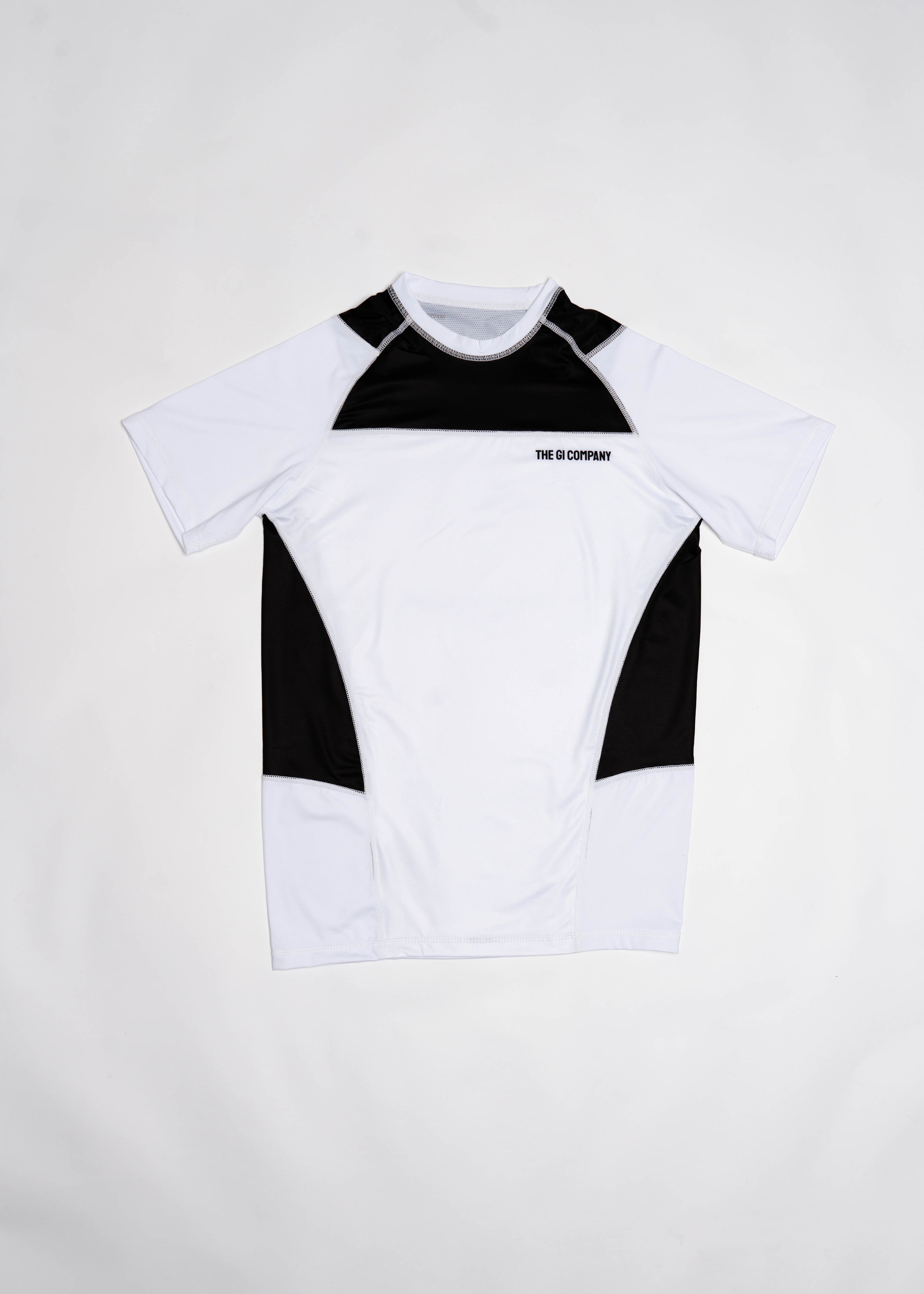Ranked Rash Guard White