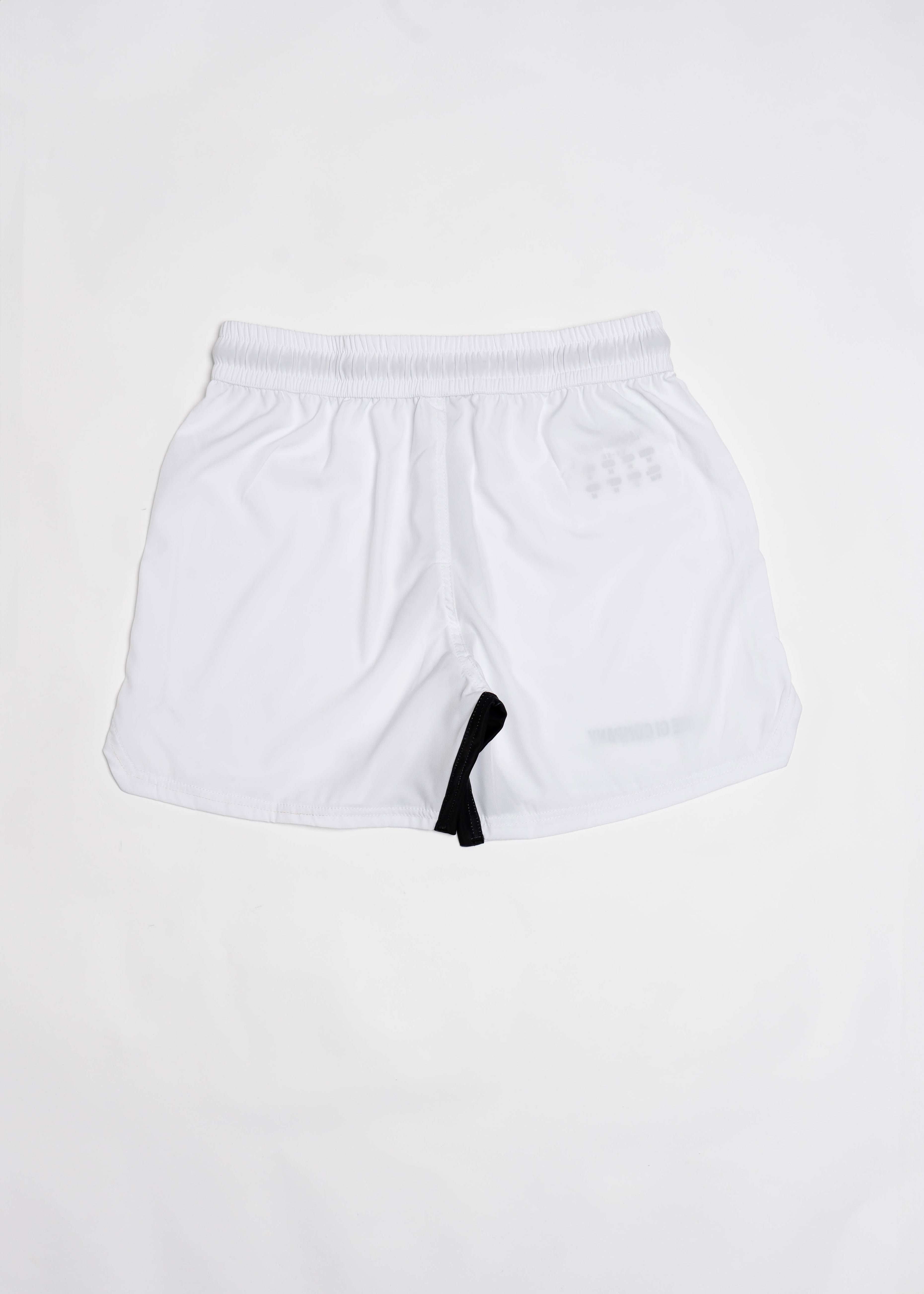 Ranked Grappling Shorts White
