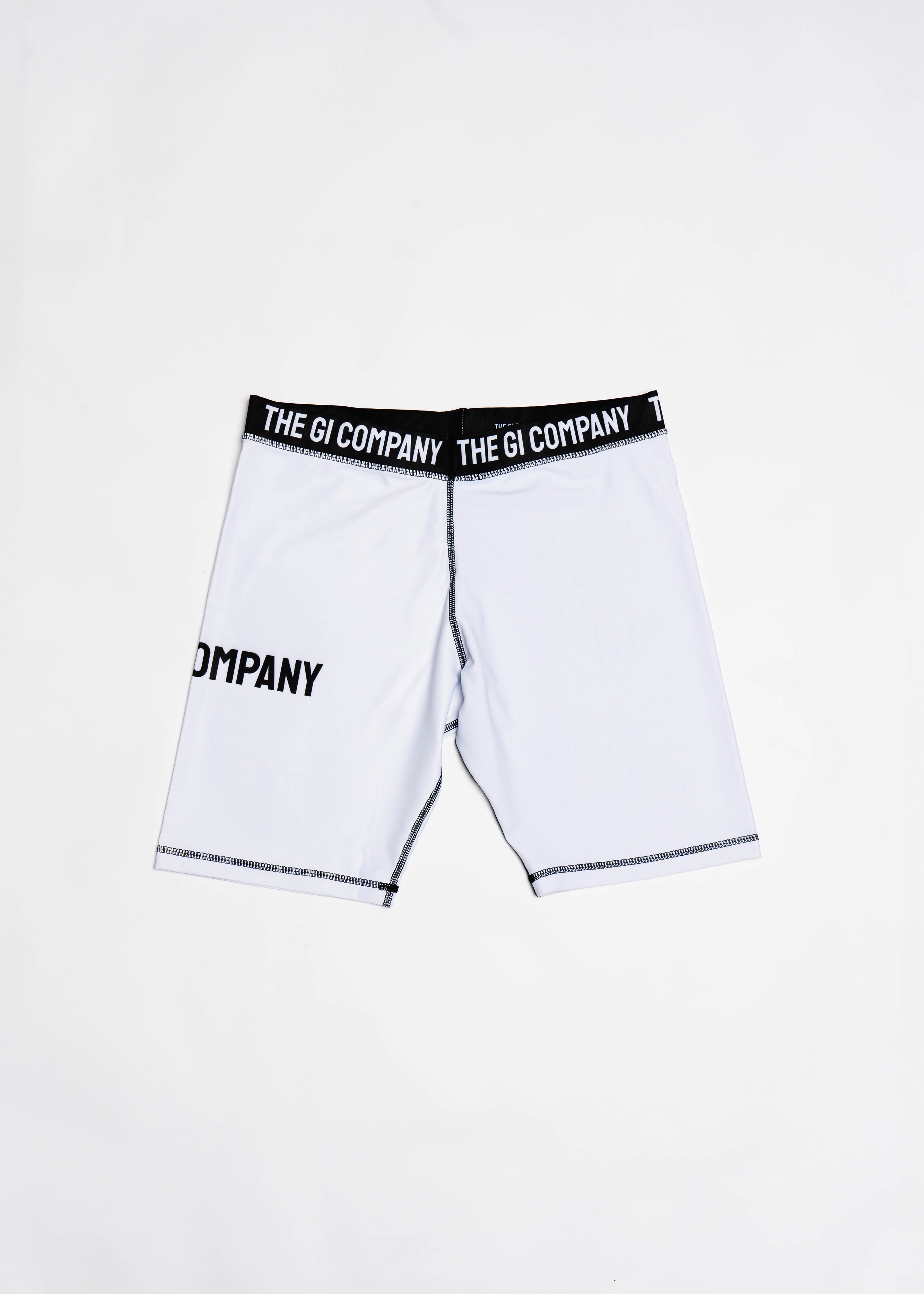 Ranked Compression Shorts White
