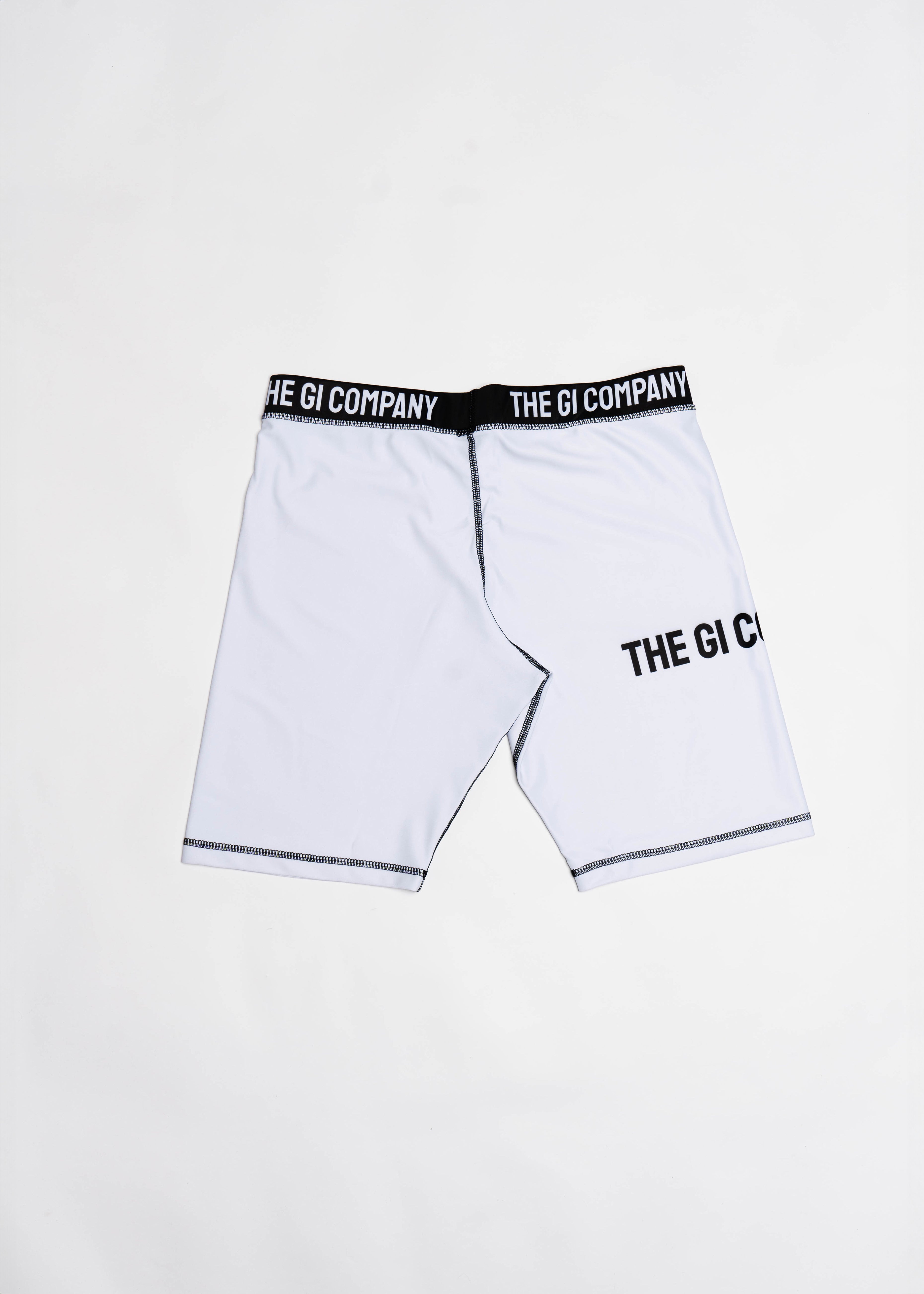 Ranked Compression Shorts White