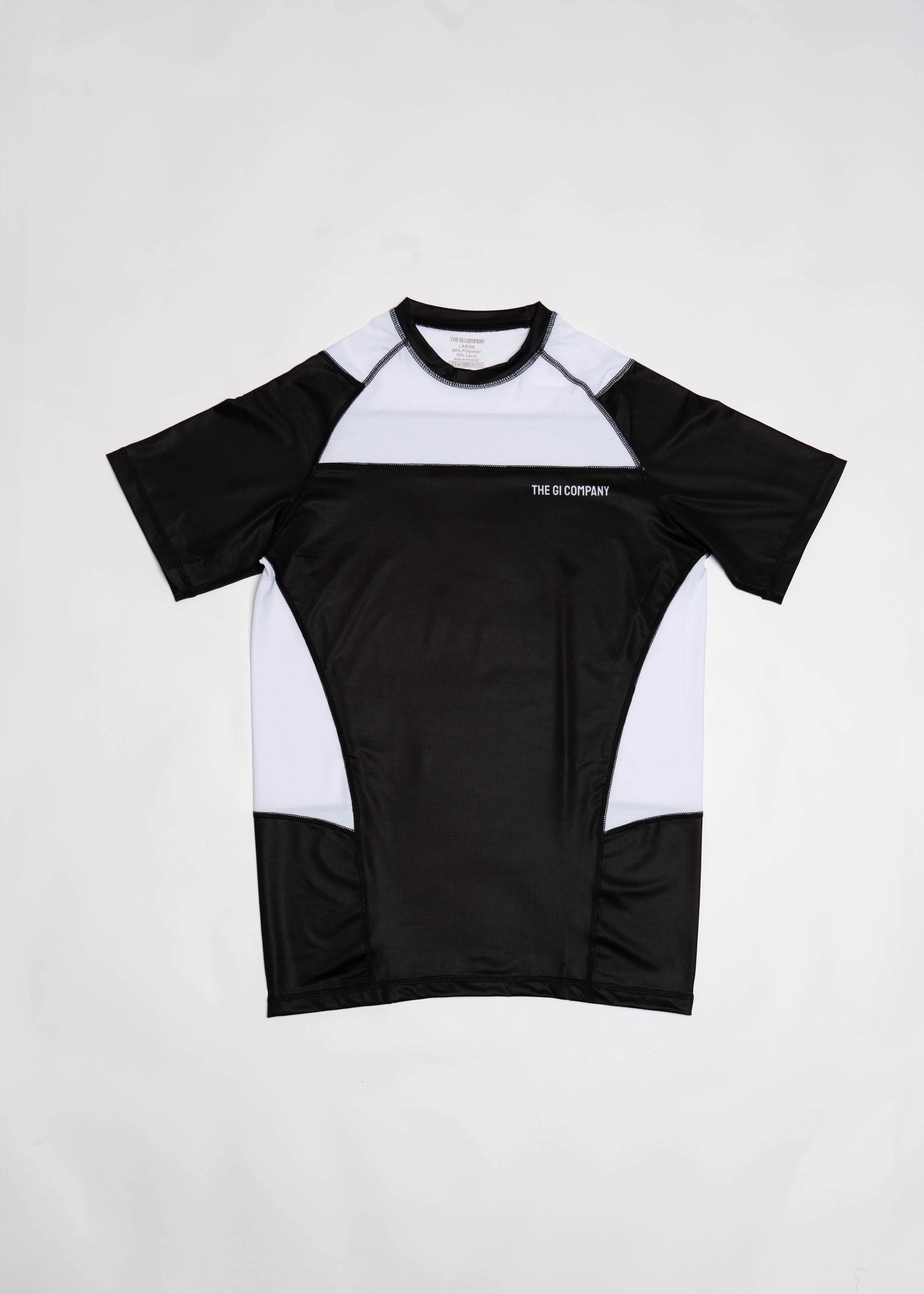 Ranked Rash Guard Black